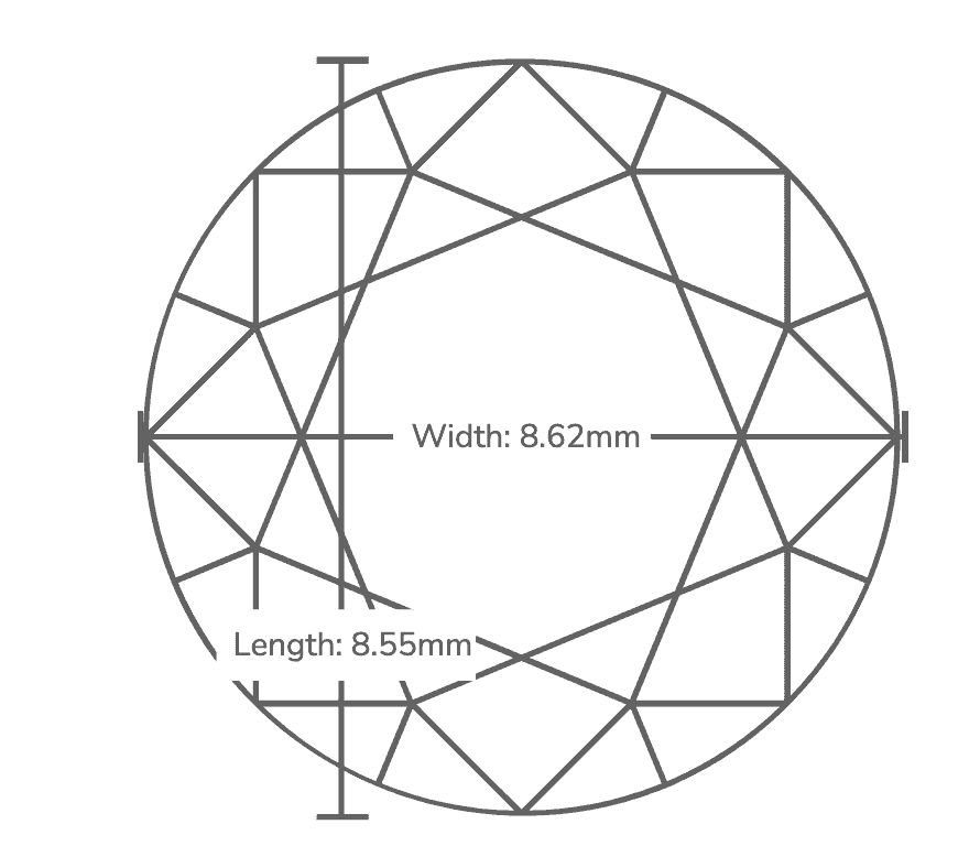 2.5 carat round diamond 2.5 carat round diamond