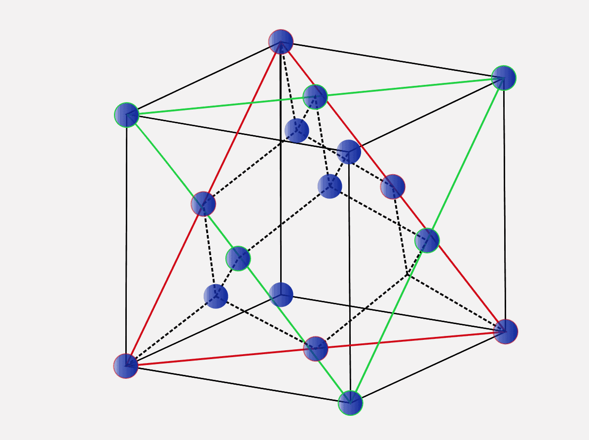 diamond crystal lattice