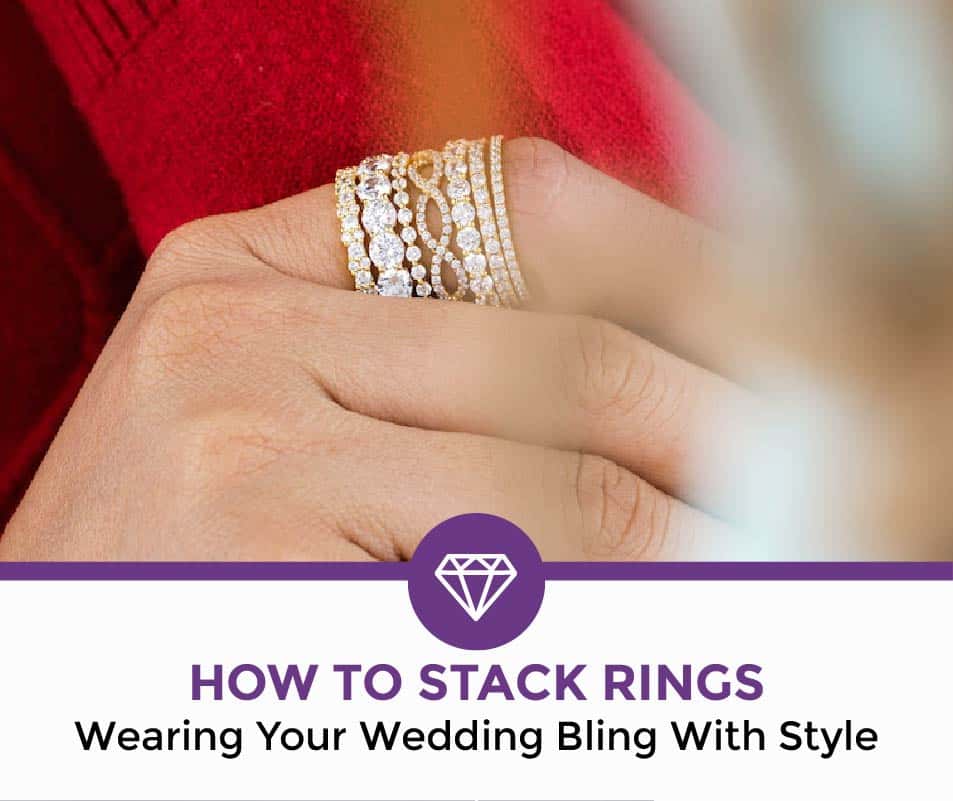 how to stack rings