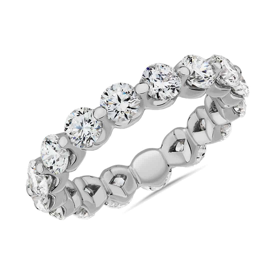 floating diamond eternity ring floating diamond eternity ring from blue nile