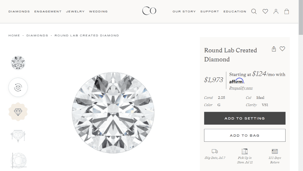 clean origin diamond screenshot