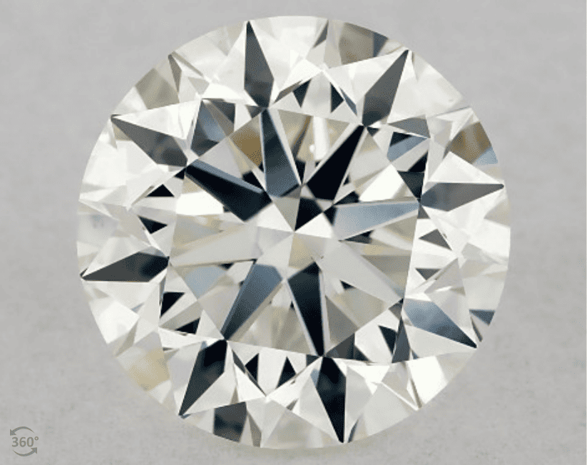 1.5 ct K diamond with no fluorescence