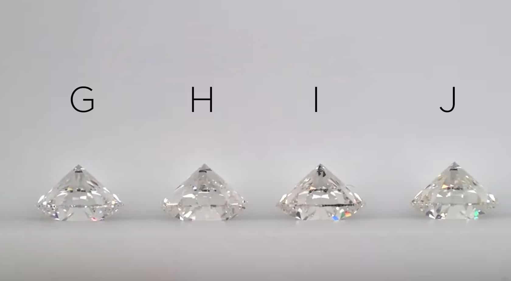 G H I J diamonds compared G H I J diamonds compared