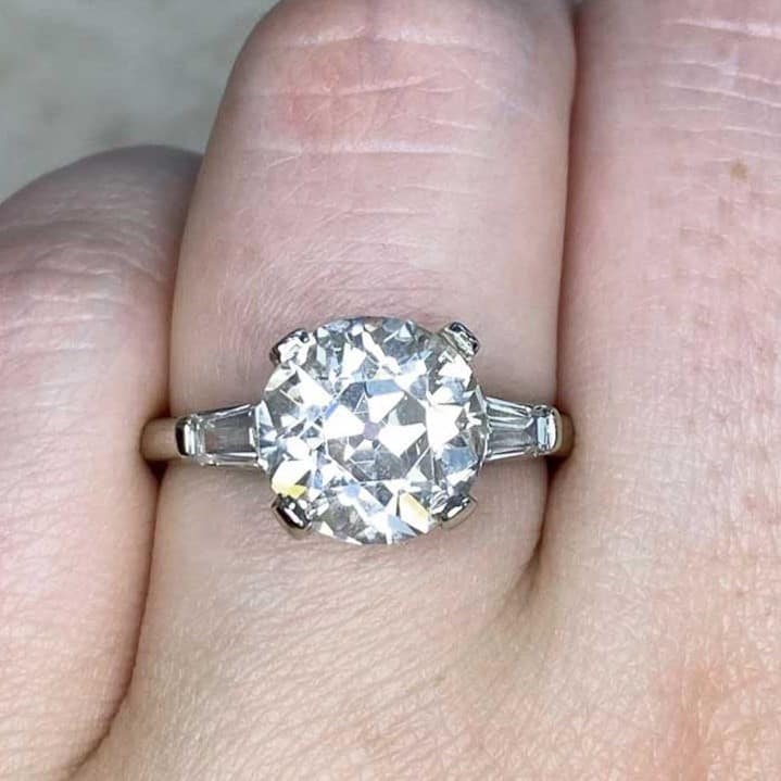 White Gold Setting Hartford Ring 4-24 ct K VS1